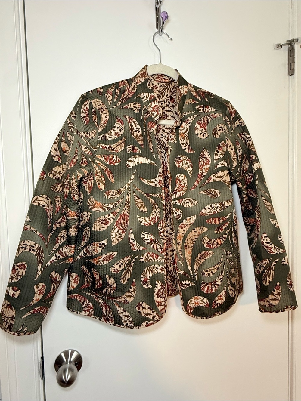 Reversible Floral Print Jacket - Picture 2 of 2